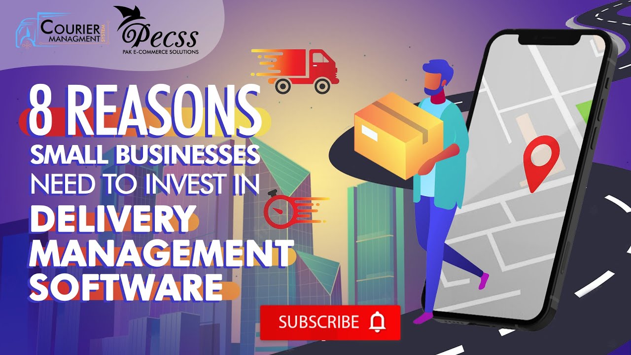 8 Reason to invest in Delivery Management System | 2D Animation Explainer video | PECSS
