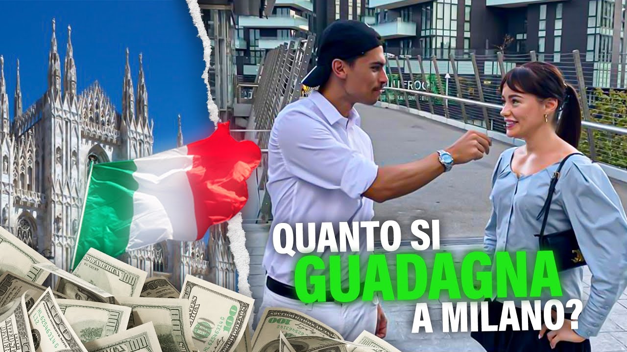 Quanto si GUADAGNA a MILANO? (2025) 💶🇮🇹