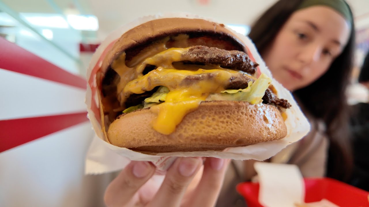 MUKBANG at IN-N-OUT burger