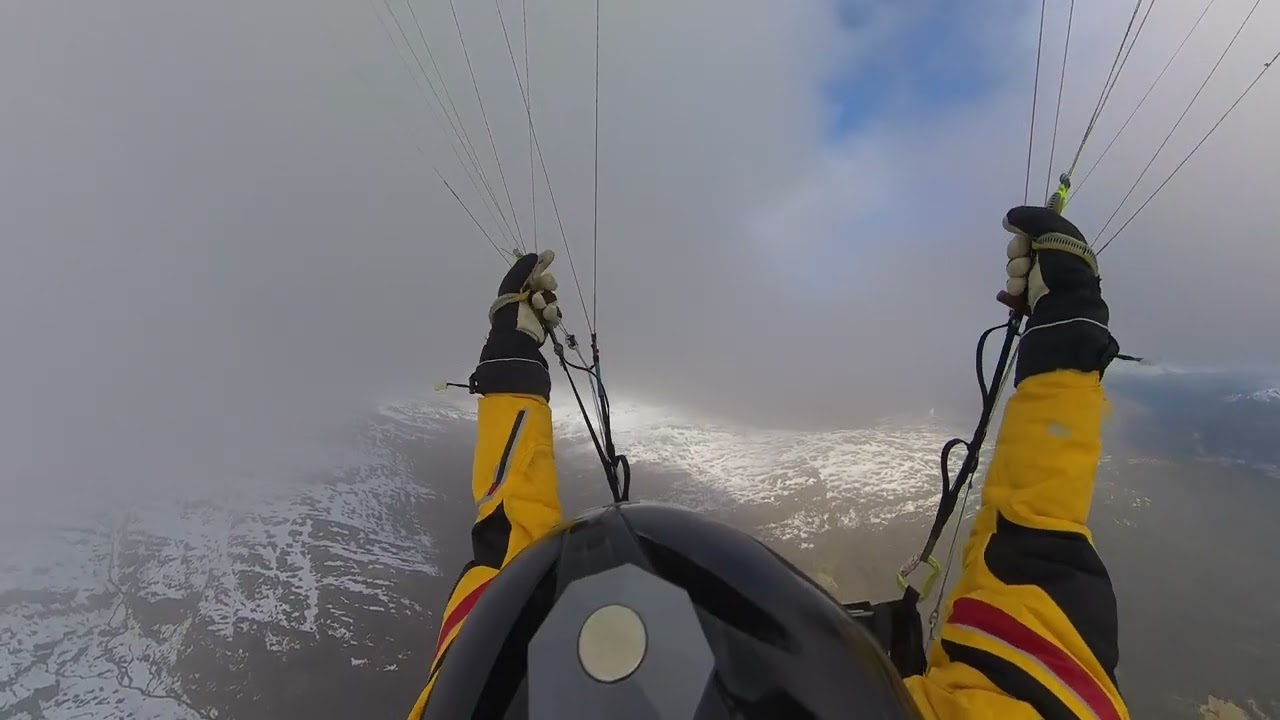 Horn - Bulken, 12.4.2025, Cloudbase 3, Voss NC - XC, 17:17, Enzo 3, Paragliding, Soaring, Norway
