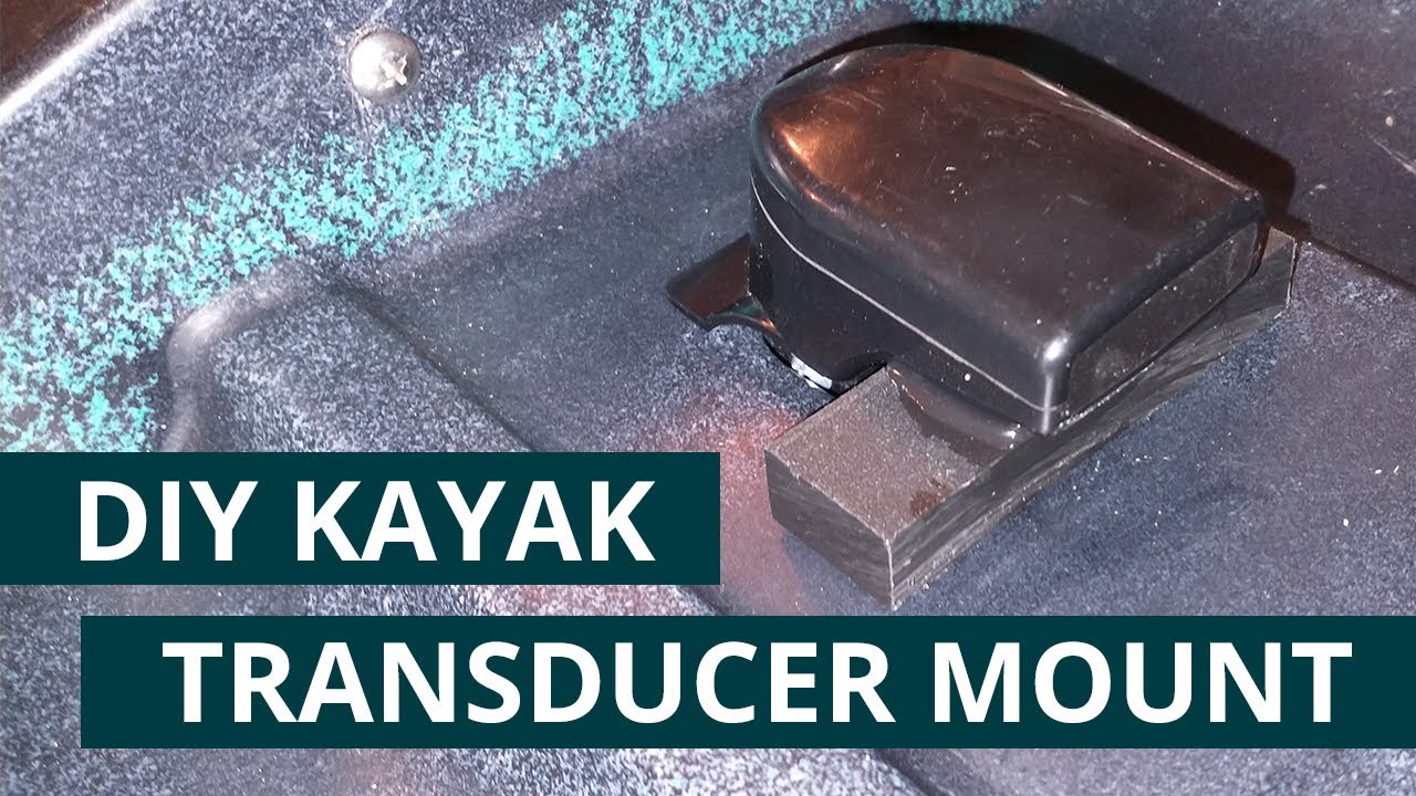 DIY Kayak Transducer Scupper Mount - Old Town PDL with Garmin Striker 4