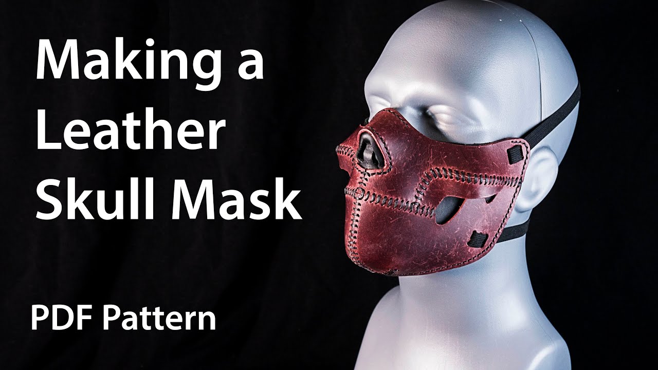 Making a Leather Skull Mask