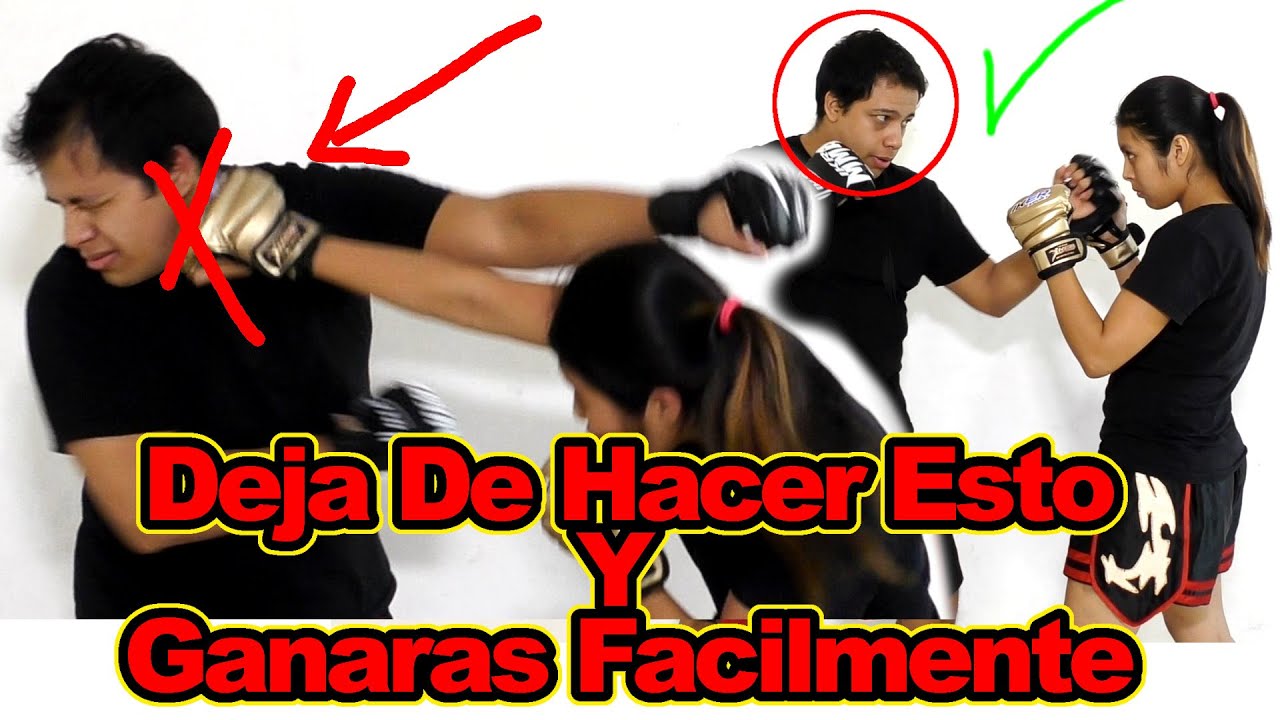 Que hacer Para No Cerrar los Ojos Ni Voltear la Cara  En Una Pelea