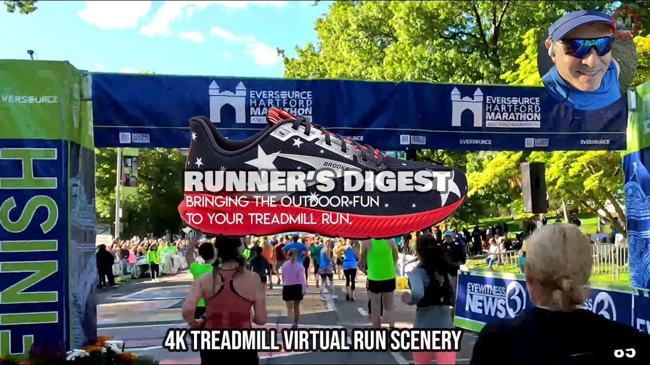 10-08-2022 Hartford Half Marathon, Hartford, CT | Race #399 | 4K Virtual POV Run & Race [6]