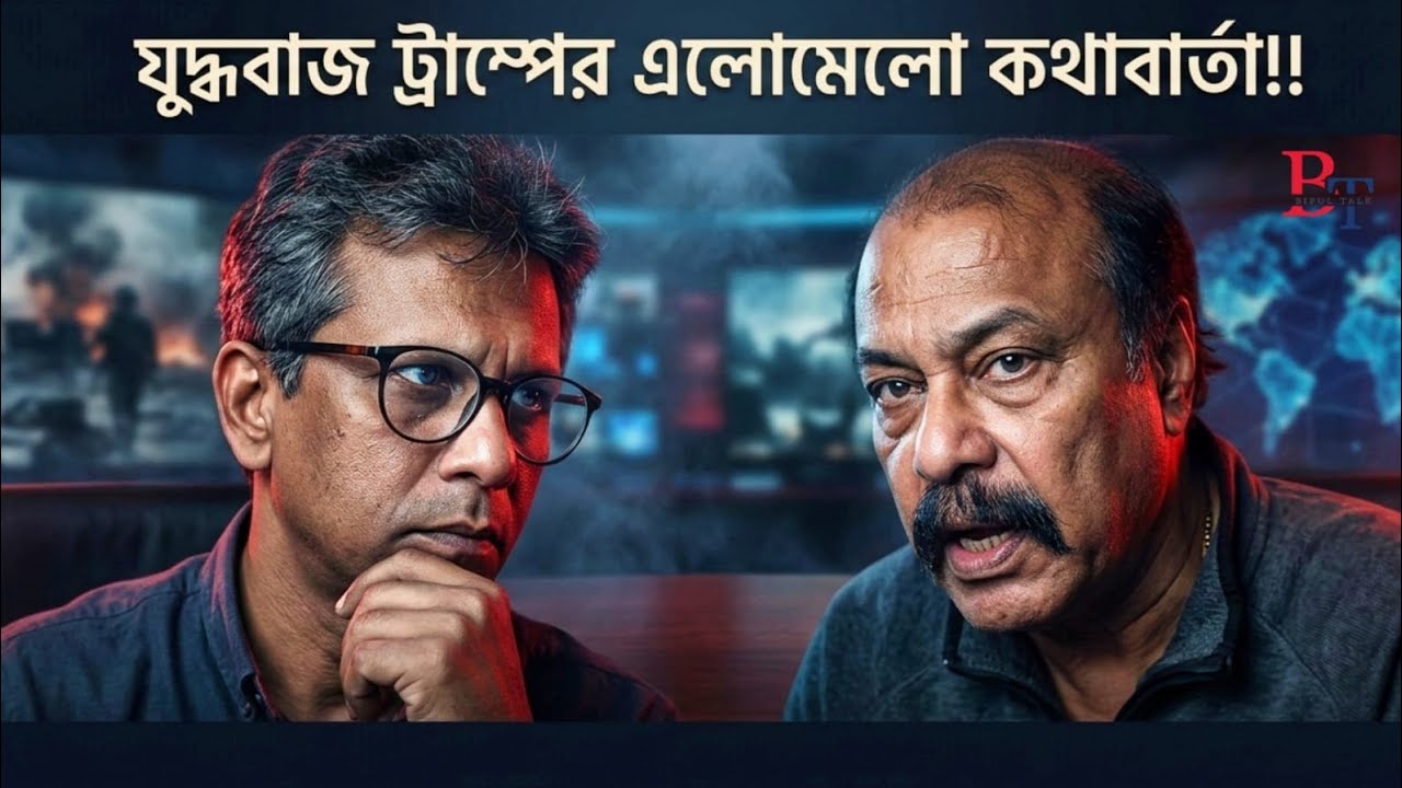 দুনিয়াজুড়েঃ যুদ্ধবাজ ট্রাম্পের এলোমেলো কথাবার্তা!!