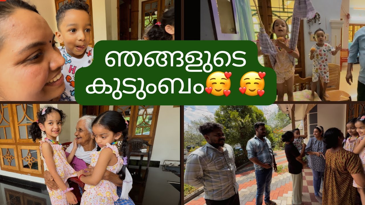 ഞങ്ങളുടെ കുടുംബം 🥰🥰 #thadathansvlog 