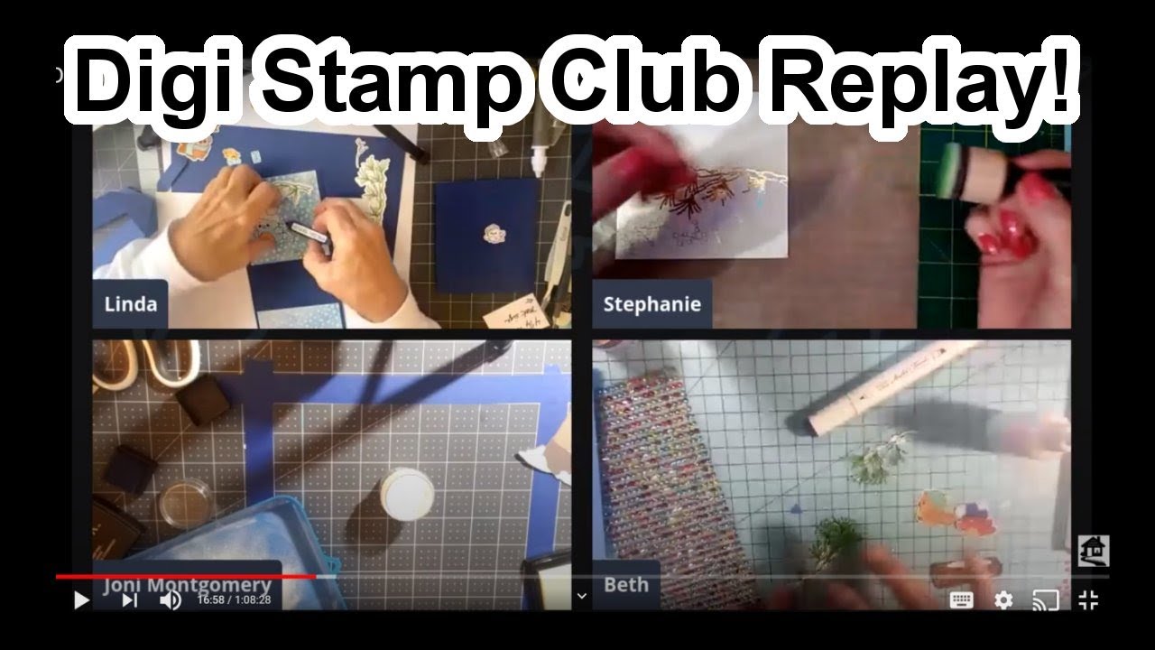 Digi Stamp Club - Let's Make Digi Stamp Cards