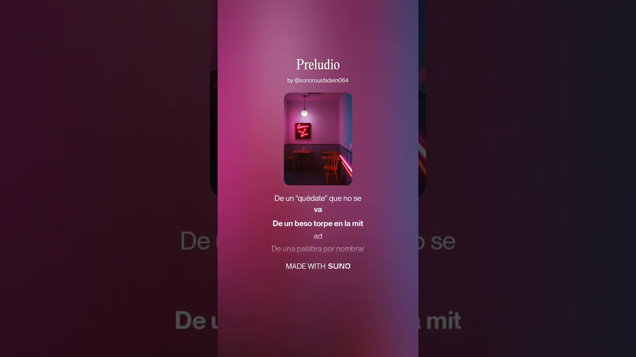 Preludio (letra y musica de Pedro Musat)