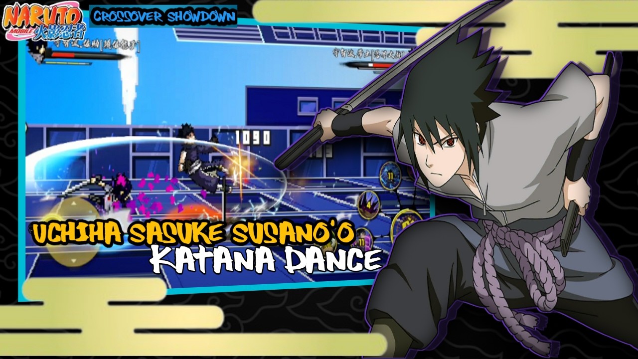 BNO - Crossover Showdown: Uchiha Sasuke Susano'o Epic Katana Dance