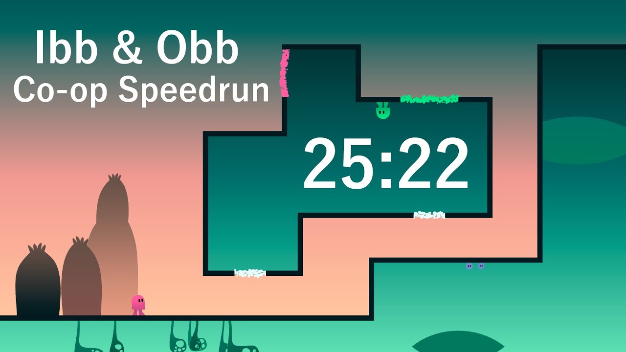 Ibb & Obb Co-op Any% Speedrun in 25:22
