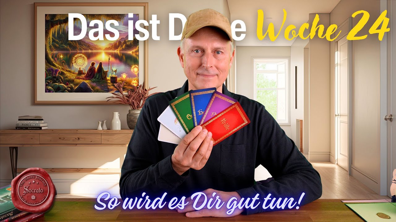 Tarot Wochenlegung 24: Wohin zieht es Dich? So nutzt Du die Kräfte diese Woche richtig.
