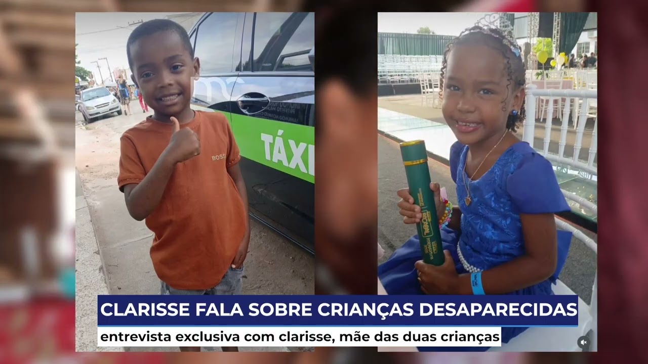 ENTREVISTA COM A CLARISSE, MÃE DAS CRIANÇAS DESAPARECIDAS 02 02 2026