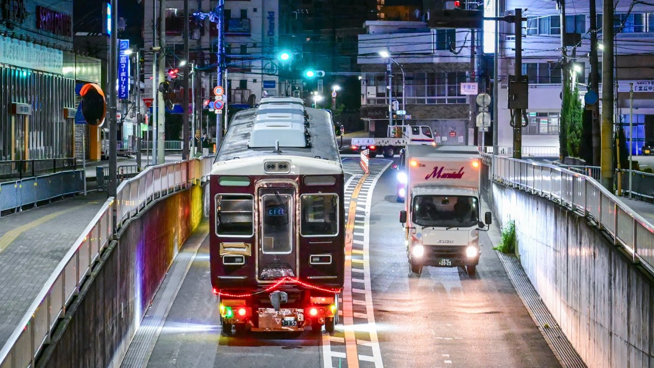 阪急5012F　廃車陸送