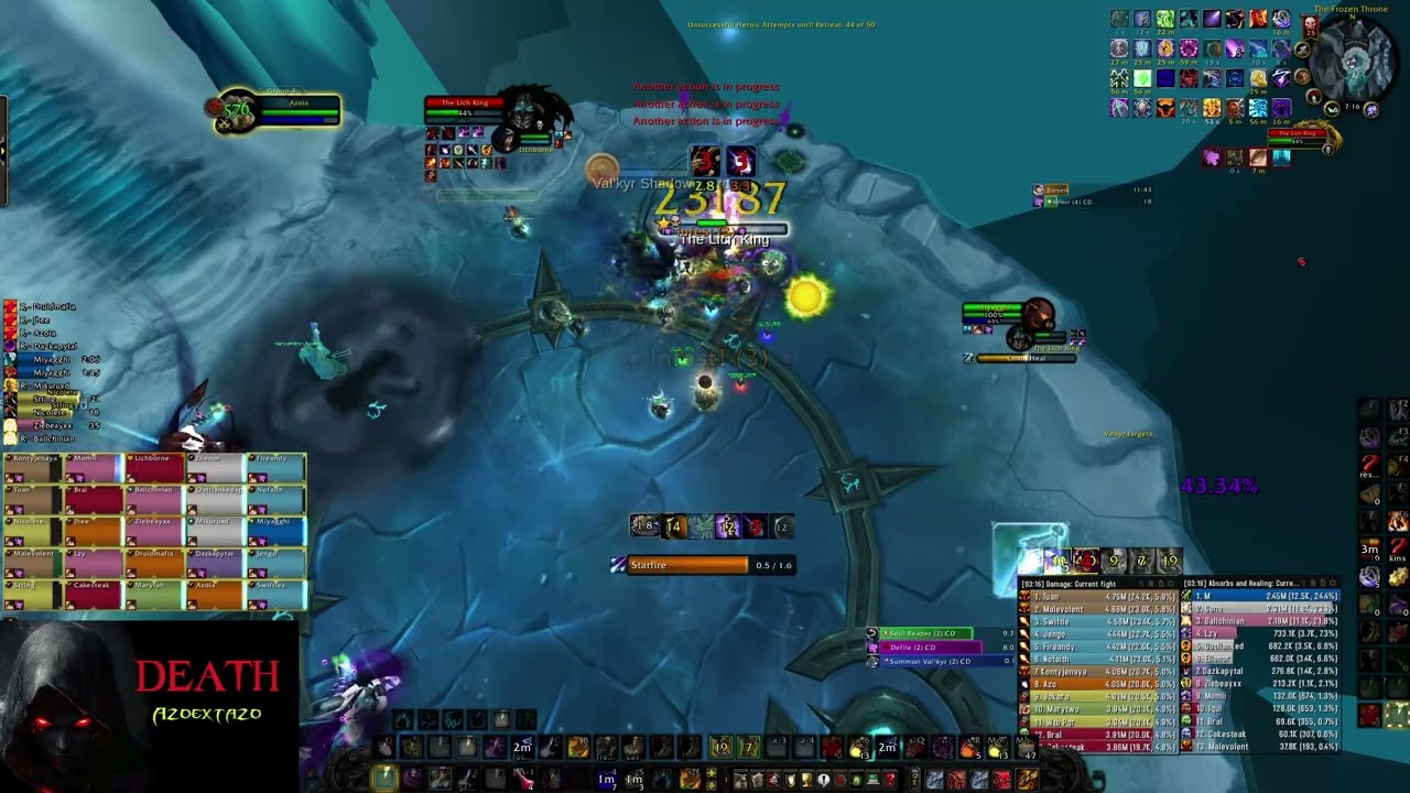 Death - Lich King 1 chamber boomy 17.4k POV