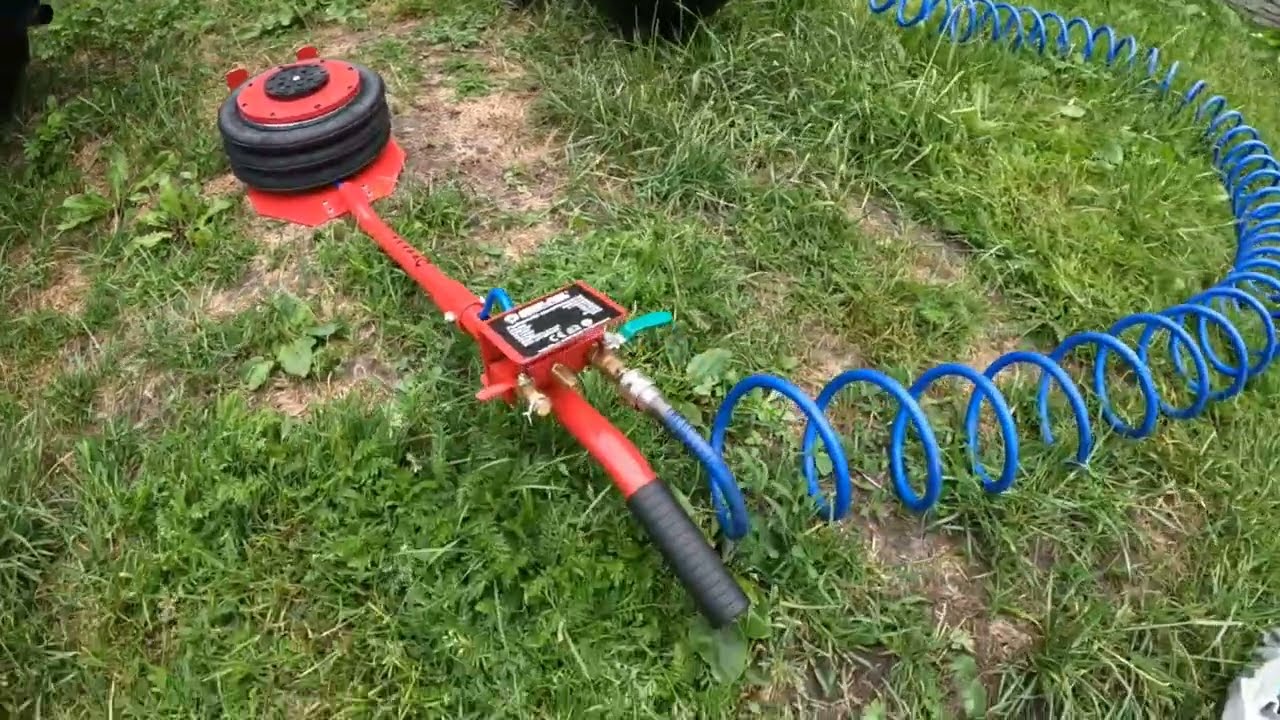 TEST NAJTAŃSZA PODUSZKA PNEUMATYCZNA PODNOŚNIK 3,5T
