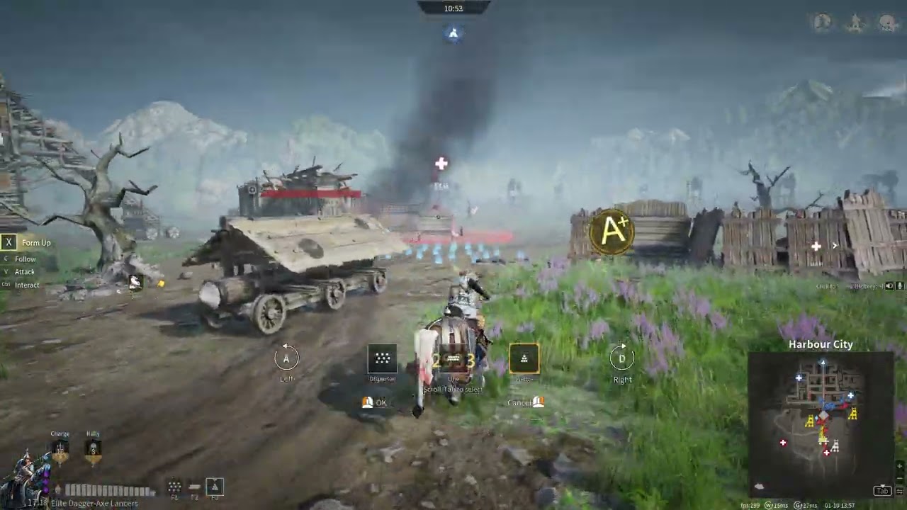 The harbour city defence, 28k troop score! | Conqueror's Blade
