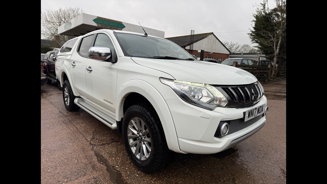 FOR SALE 2017 Mitsubishi L200 2.4 DI-D Barbarian 42k miles £17,990 NO VAT www.churchill4x4.co.uk
