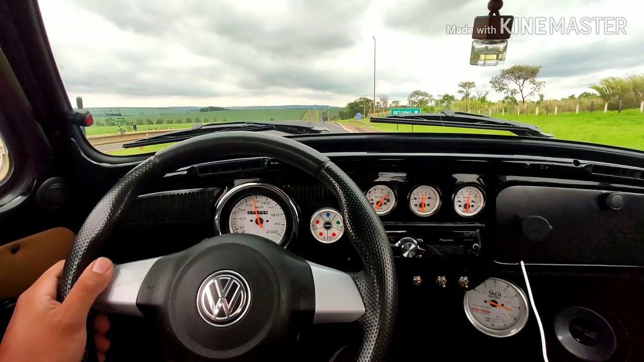 Viagem de 1600 km de Fusca.