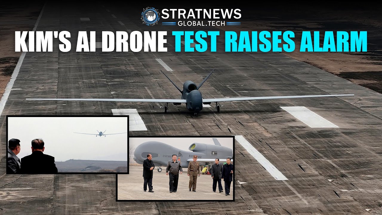Kim Jong Un Tests AI-Powered Suicide Drones in Latest Military Display
