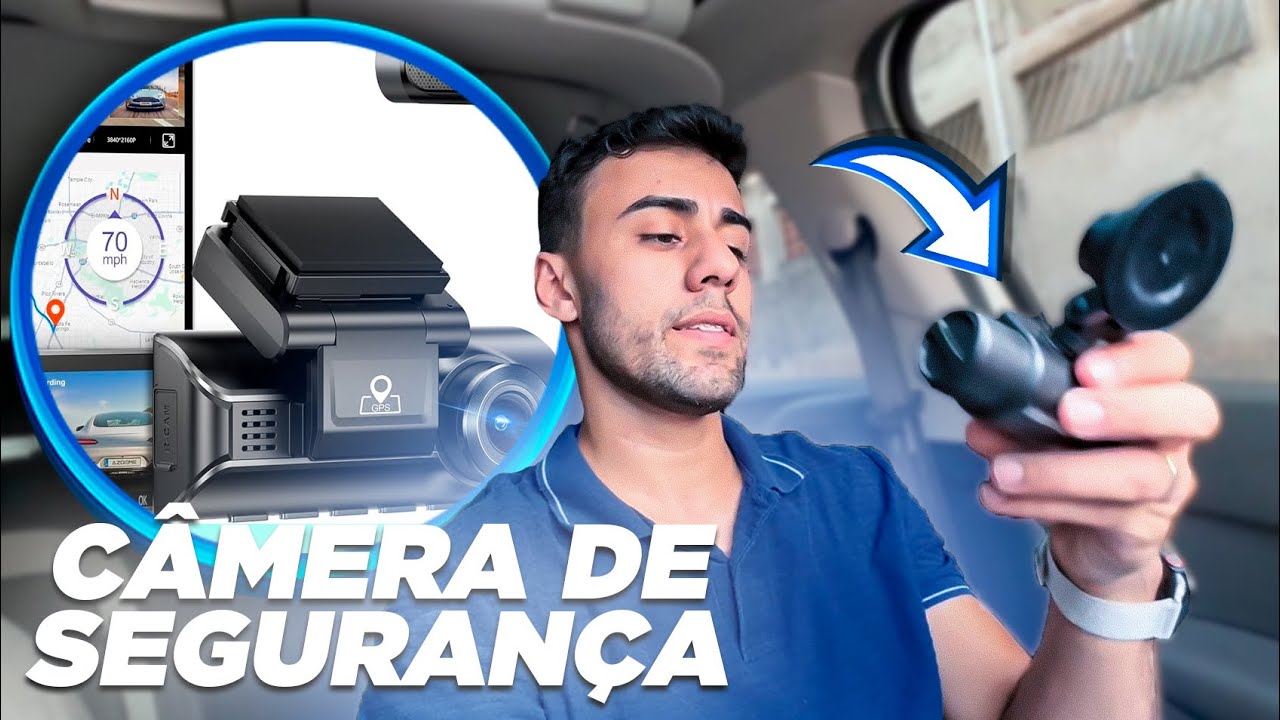 🟡 DESCUBRA A CÂMERA DE SEGURANÇA IDEAL PARA MOTORISTAS UBER. (99pop, Indriver)