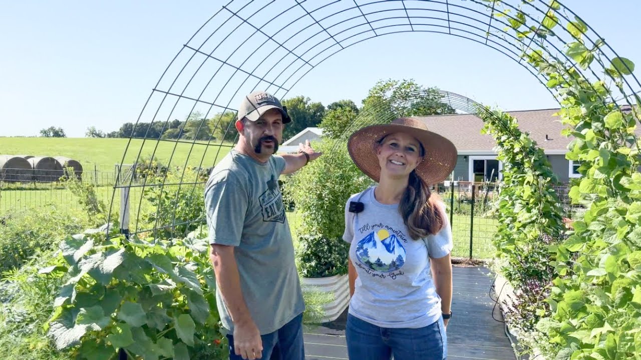 She Has Waited 8 Years for an HERB GARDEN!  Happy Wife, Happy Homestead!