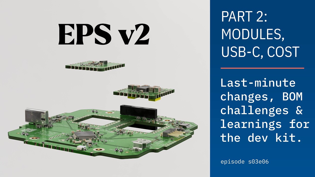 Обзор EPS v2 &mdash; Часть 2: модули, USB-C, производство и стоимость