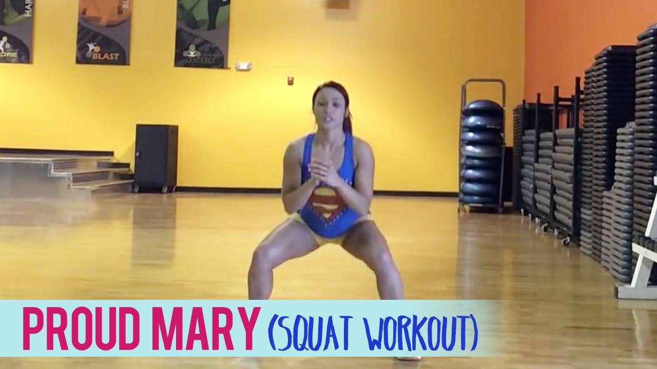 Tina Turner - Proud Mary (Squat Workout) | Dance Fitness with Jessica