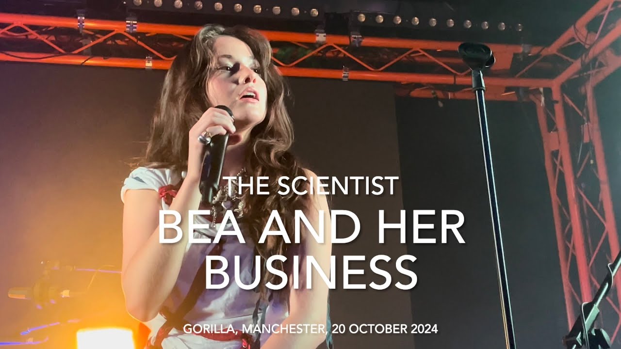 Bea And Her Business - The Scientist - Live 4k @ Gorilla, Manchester, 20 October 2024
