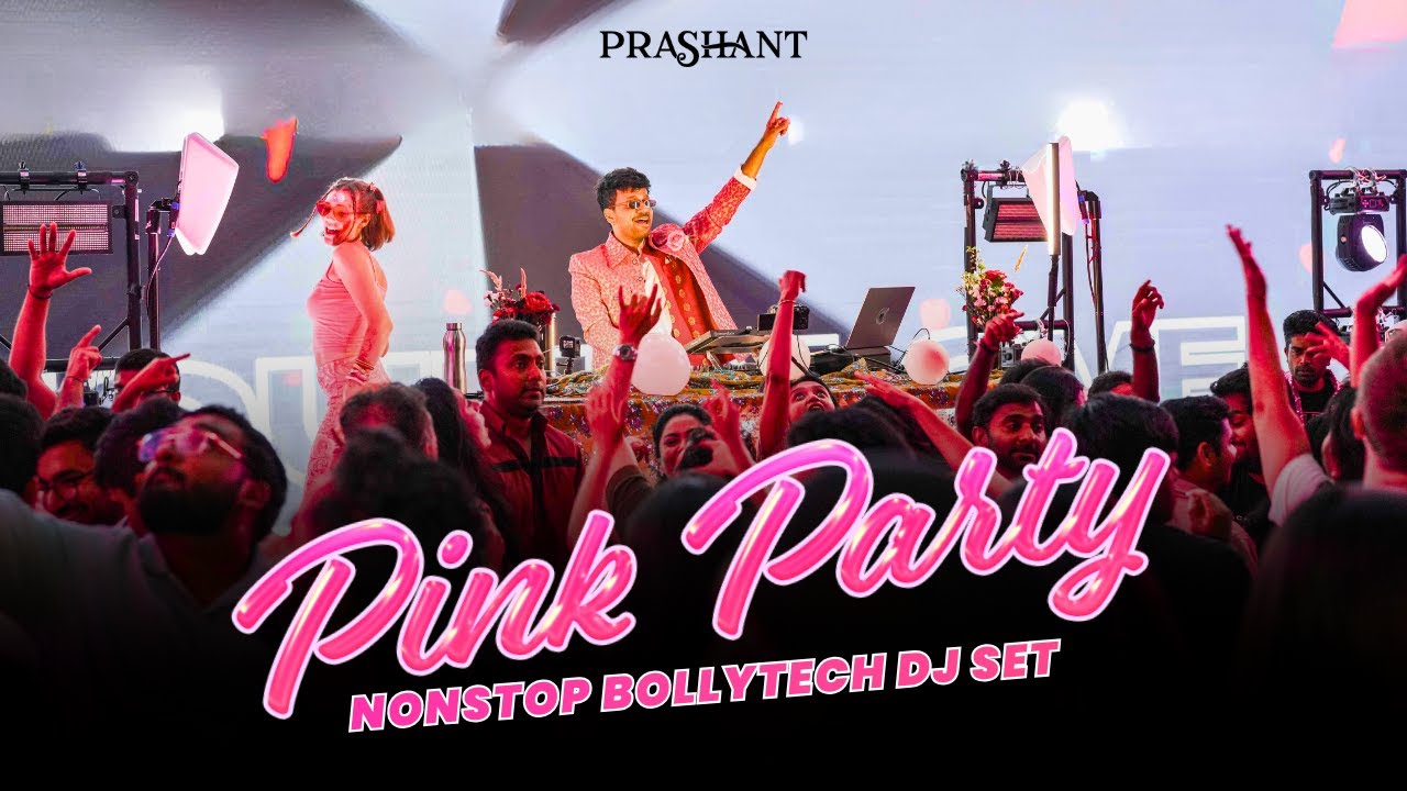 Bollywood Pink Party & BollyTech DJ Set - Desi Rave Party Mix 2025 - DJ Prashant - Seattle