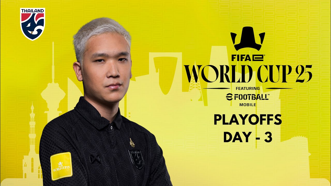 FIFAe WORLD CUP 2025 ft.eFootball Mobile - QUARTER FINALS & SEMI FINALS (Day 3)