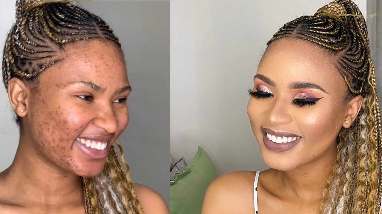 Soft Glitter Cut Crease || BLACK PEARL MAGIC MAKEUP || SOUTH AFRICAN YOUTUBER