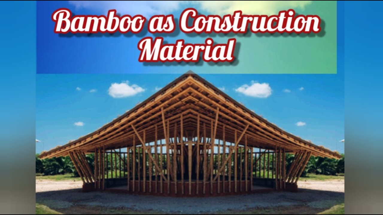 5. Bamboo as Construction Material