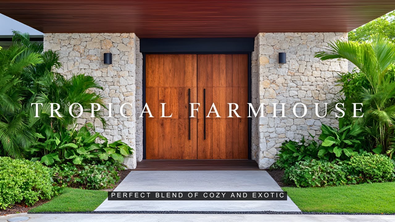 Tropical Modern Farmhouse Tour: The Perfect Blend of Cozy and Exotic