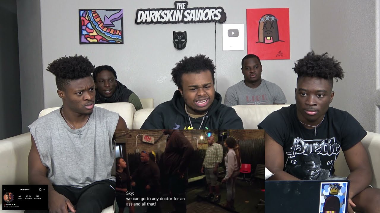 SKY FROM BLACK INK'S CREW BE WILD'NNNNNN REACTION