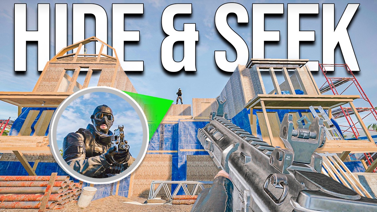 Экстремальные прятки в старой версии Rainbow Six Siege