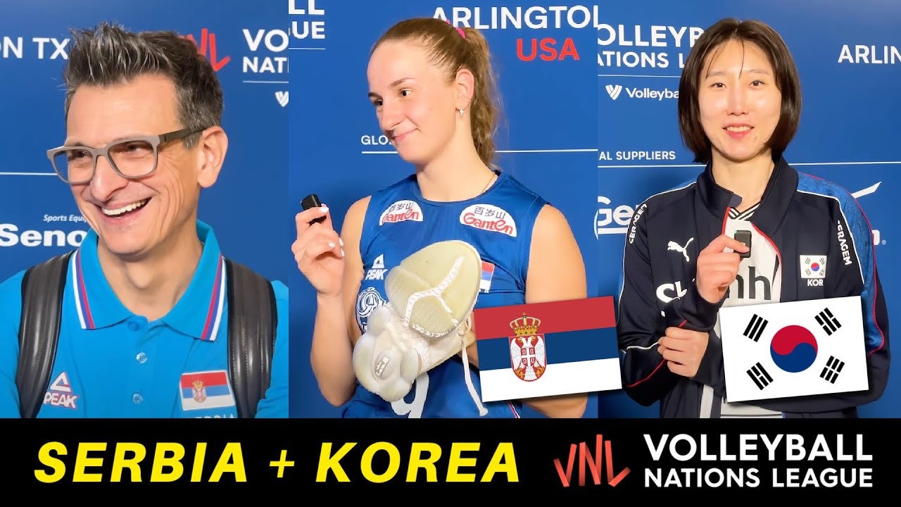 Guidetti Coaching Serbia, Lebron Volleyball Shoe, Korea Spiking Power | VNL Women's 2024