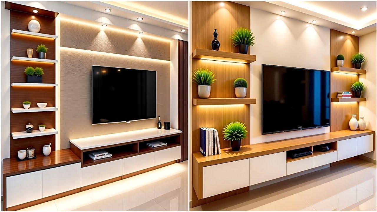Top 100 Modern TV Wall Design Ideas 2025 | TV Cabinets, Wall Units & Living Room Stand Trends