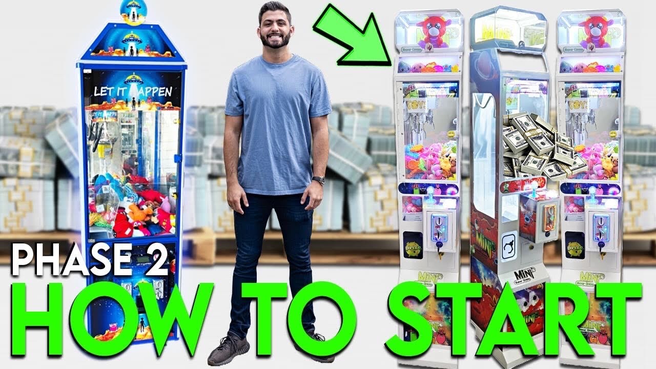 How To Start a Mini Claw Vending Machine Business - Phase 2