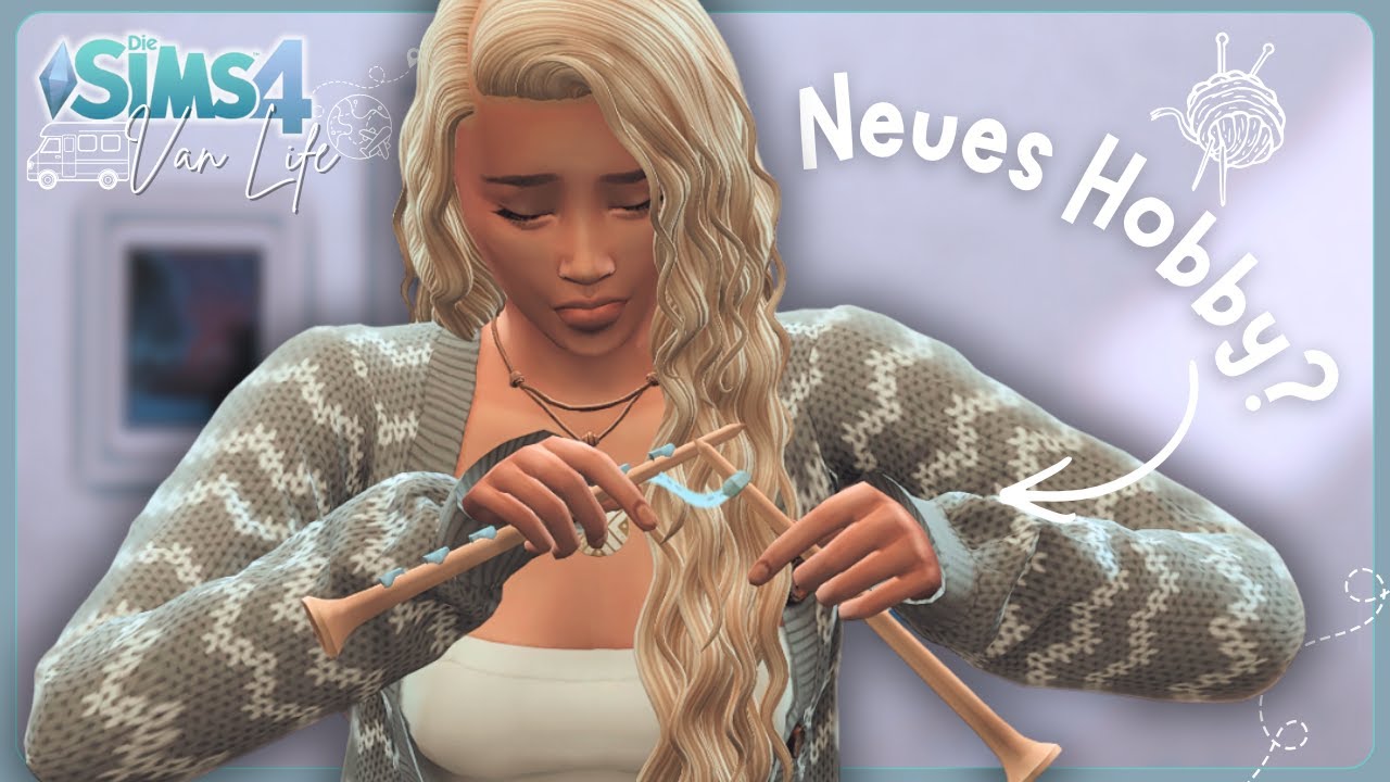 03| Stricken, Malen oder Handwerken? Womit kommen wir an Geld? | Sims 4 Van Life Let's Play | Loonie