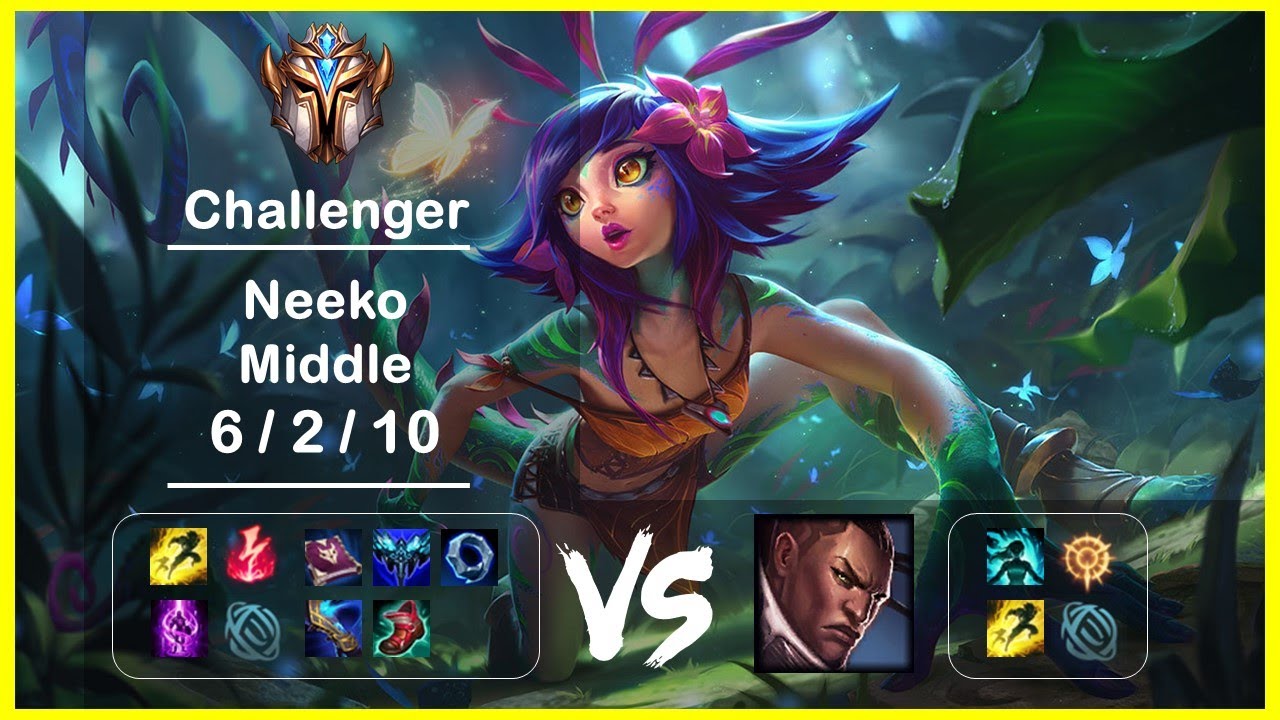 KR Challenger Replays Middle Neeko vs Lucian Ep.2621