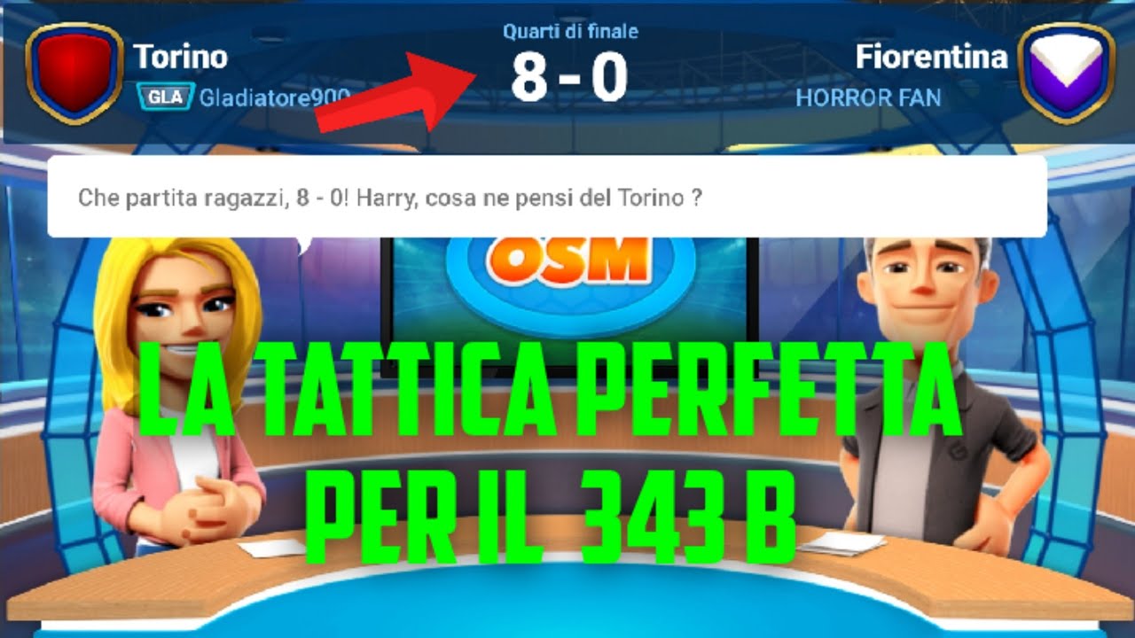 La Tattica Perfetta Per Il 343 B (OSM 2021)