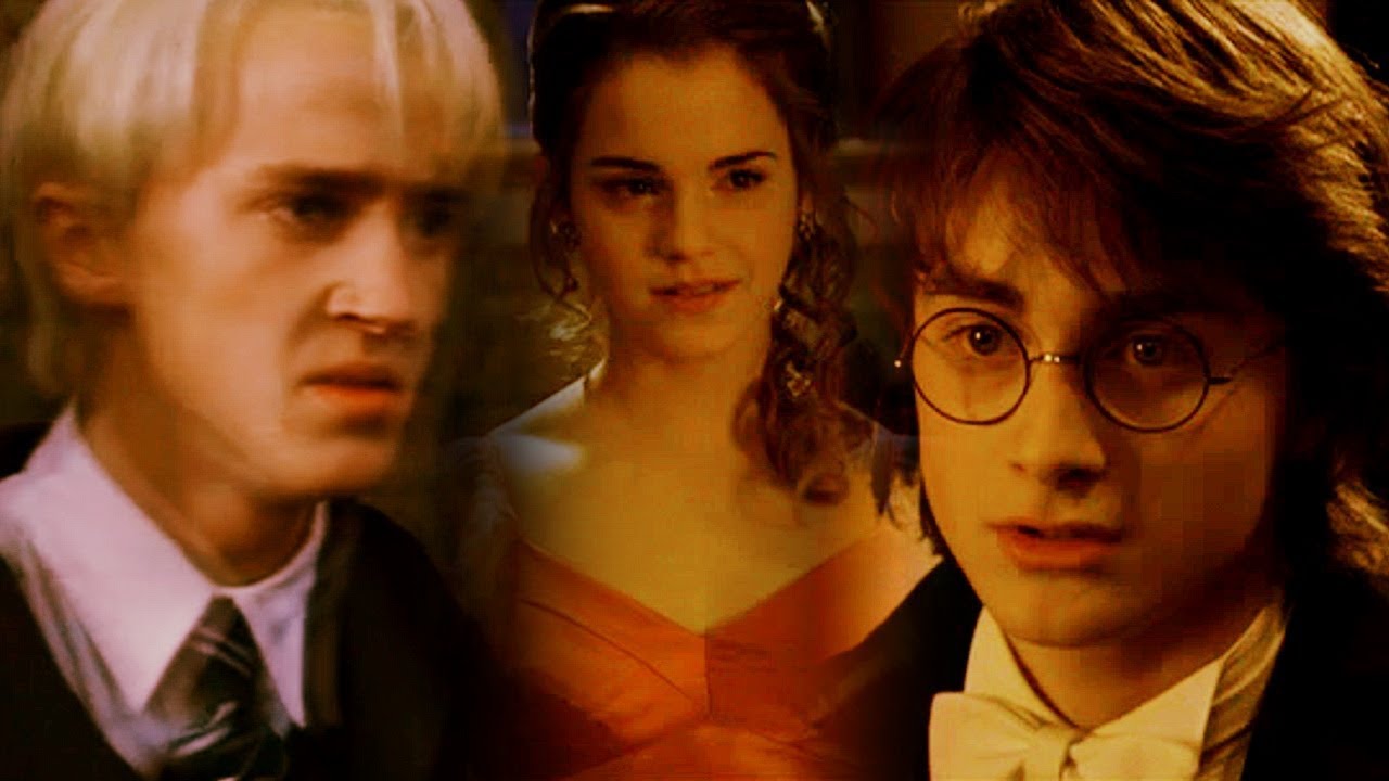 can't pretend I harry/hermione/draco