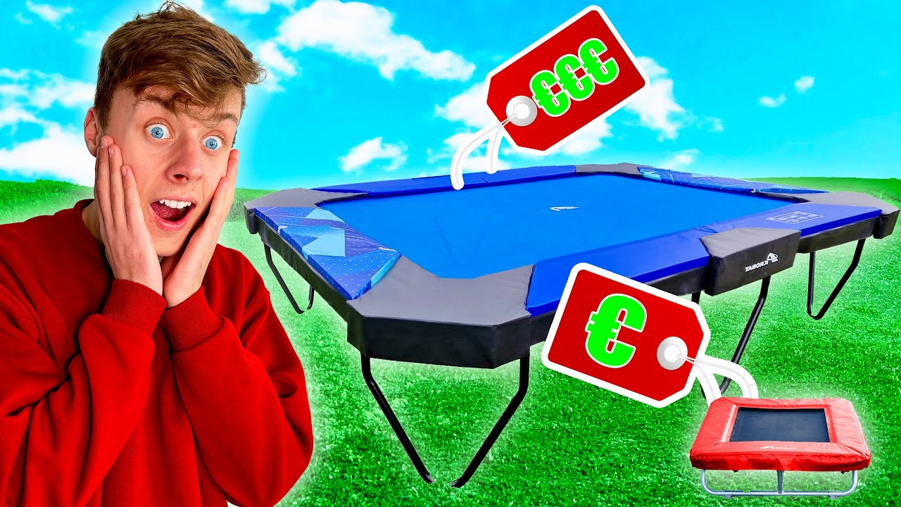 Duurste VS Goedkoopste Trampoline