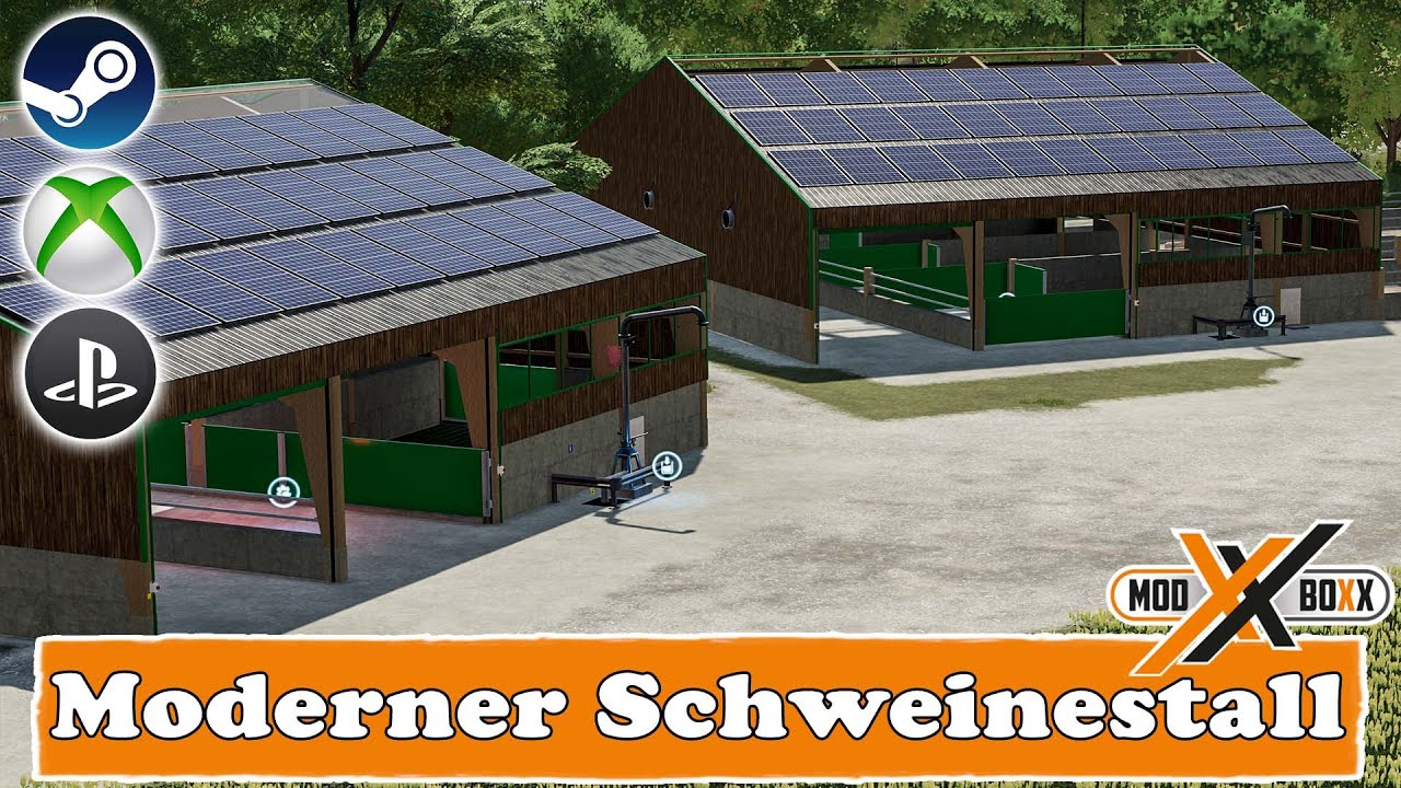 LS22 Mods | Moderner Schweinestall | Farming Simulator 22 Modvorstellung