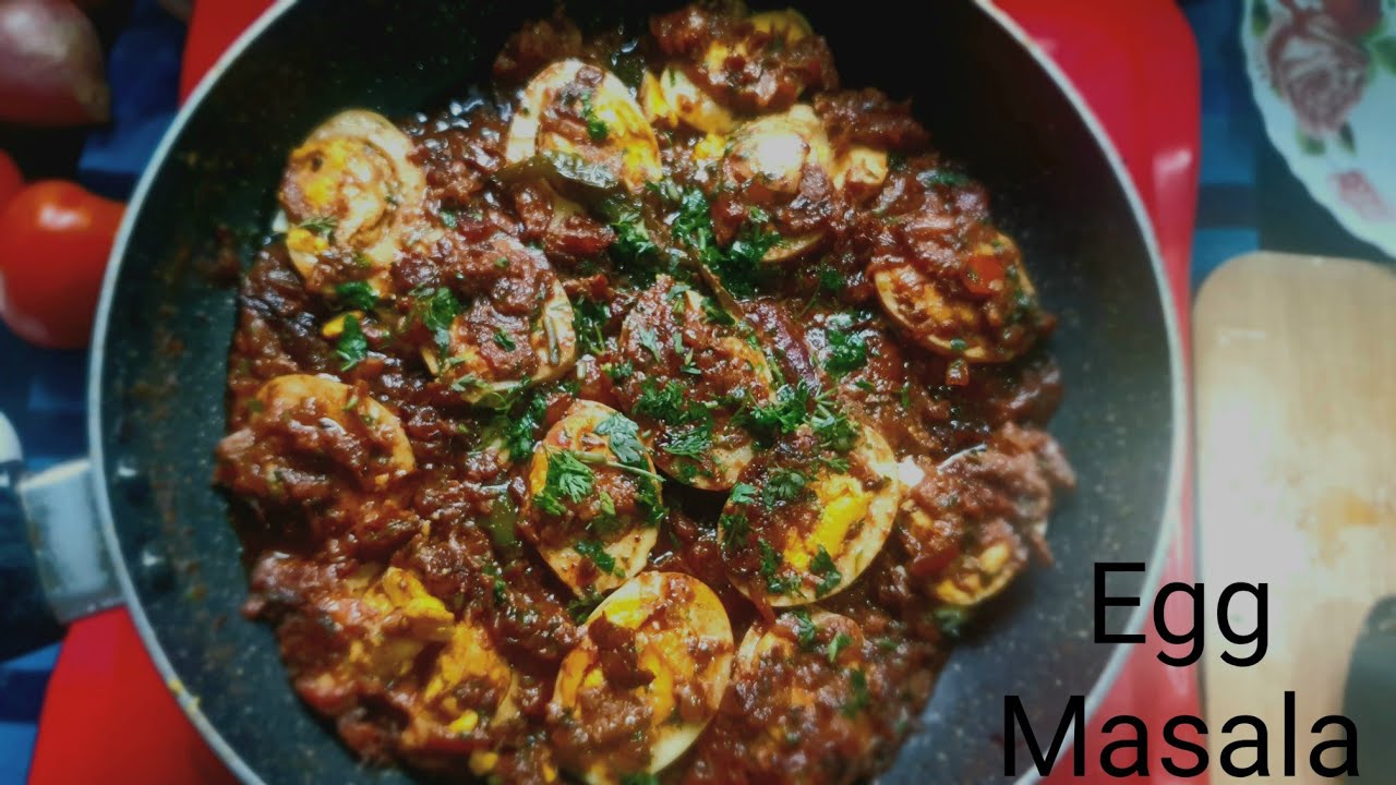 Egg Masala Recipe |Anda Masala |Dry Egg Masala |Indian Food | Spicy Food|Spicy Egg Recipe |Egg curry