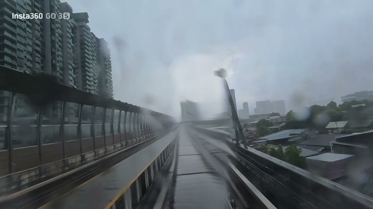 MRT Ride | on a rainy day | to Putrajaya Station