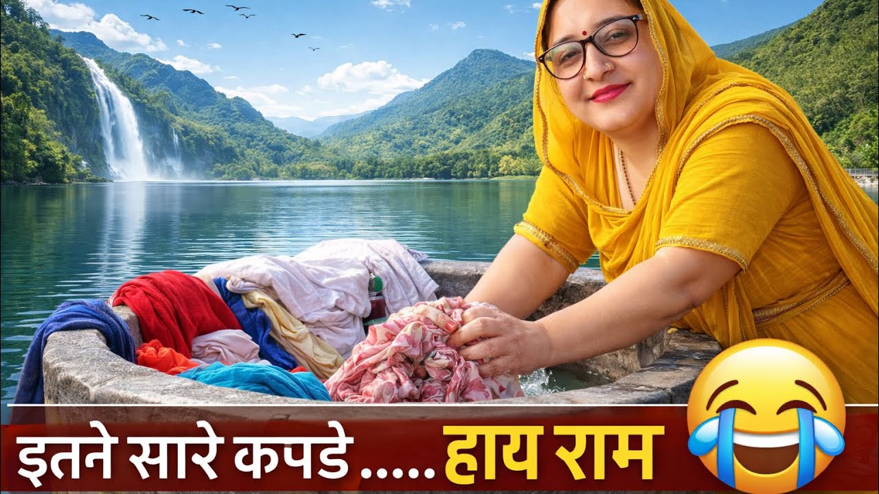 कपड़ा भी एक गाड़ी धोना 🚘🚘। Hasband Wife wlogs#58