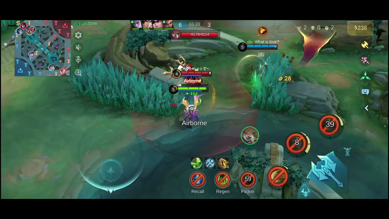 Mid Lane Vale bersama zilong silver. MLBB