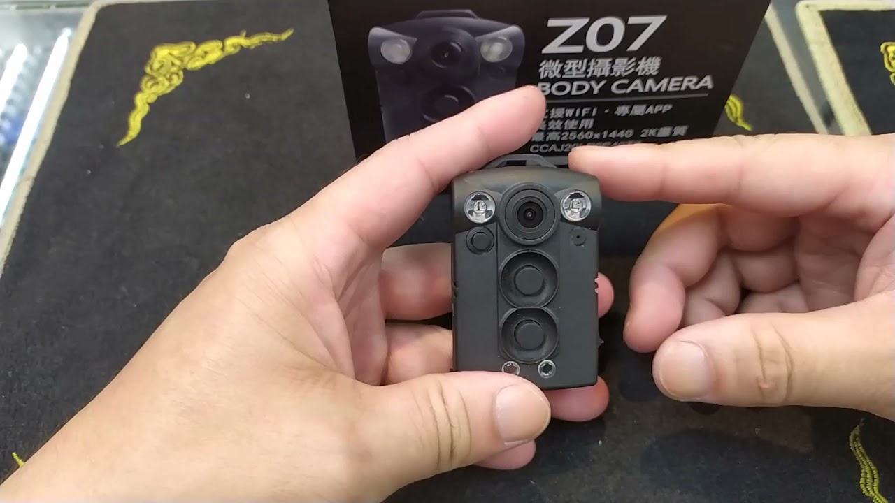 Z07微型攝影機BODY CAMERA~教學影片