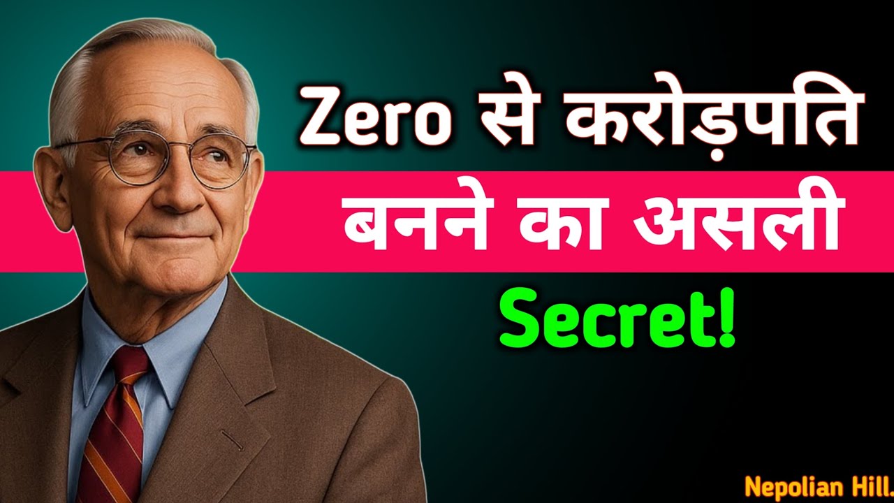 सिर्फ एक वीडियो में 50 साल का धन का रहस्य | Napoleon Hill